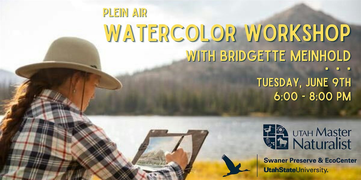 Plein Air Watercolor Workshop with Bridgette Meinhold