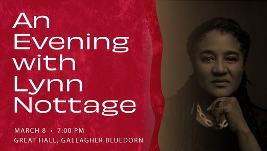 An Evening with Lynn Nottage | Gallagher Bluedorn Performing Arts ...