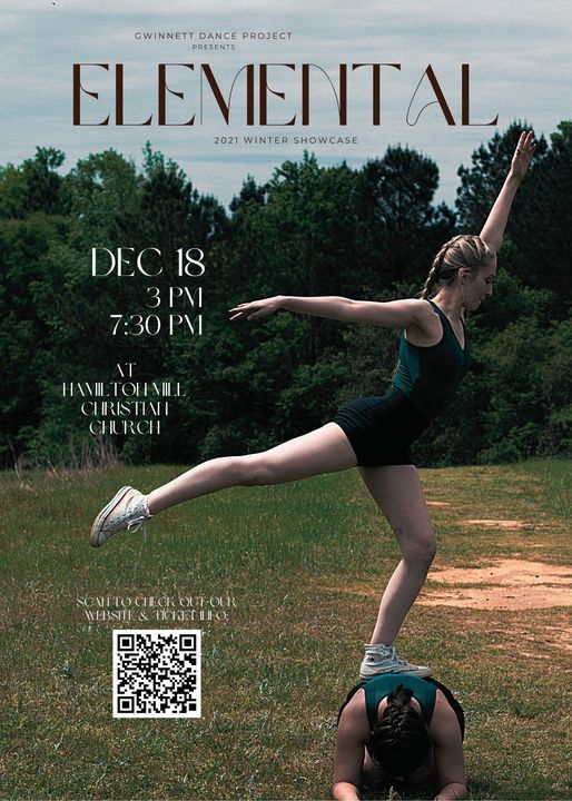 ELEMENTAL: Gwinnett Dance Projects 2021 Winter Showcase | Hamilton Mill ELEMENTAL: Gwinnett Dance Projects 2021 Winter Showcase | Hamilton Mill