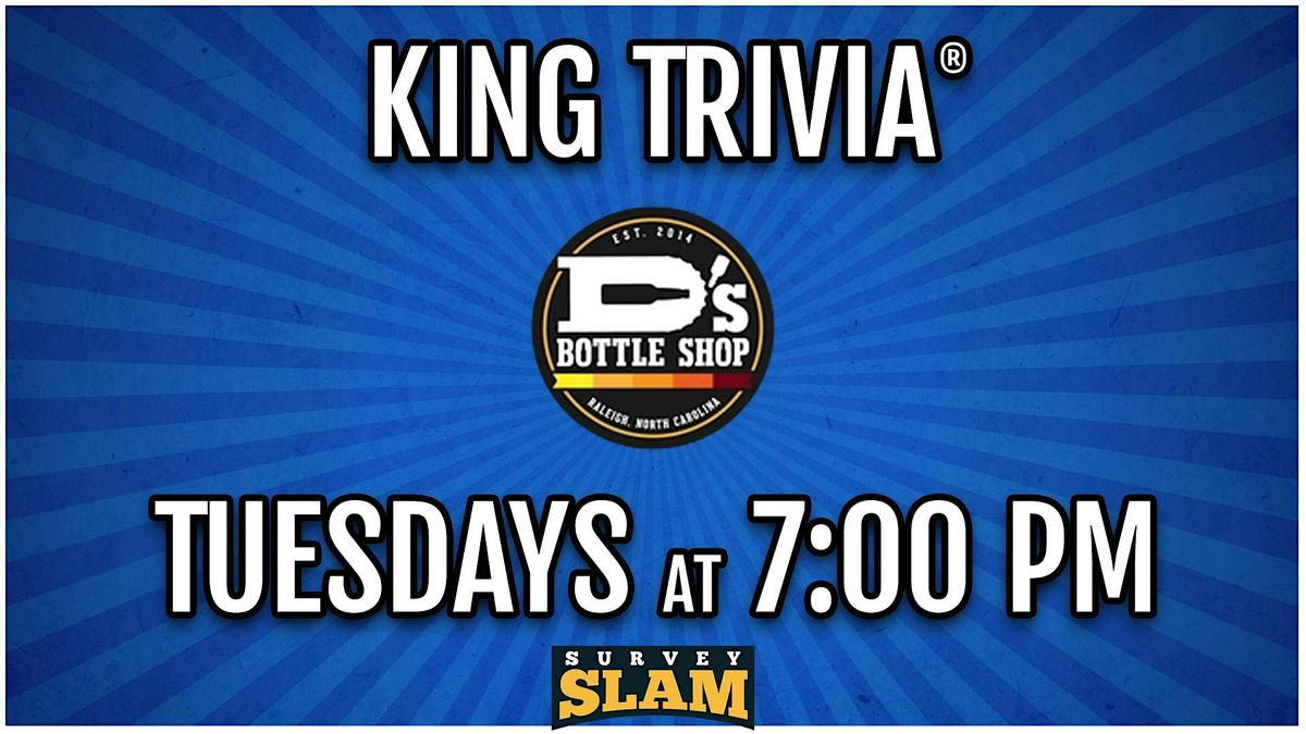 Survey Slam at D's Bottle Shop