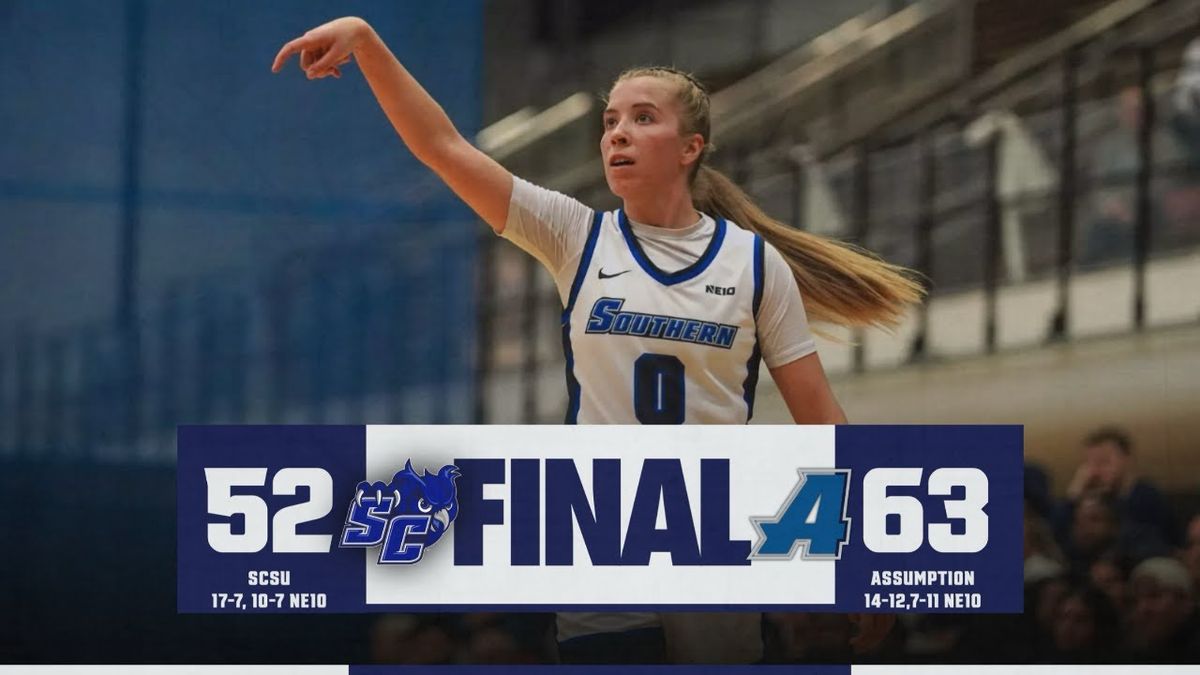 Assumption College Greyhounds vs. Southern Connecticut State Owls