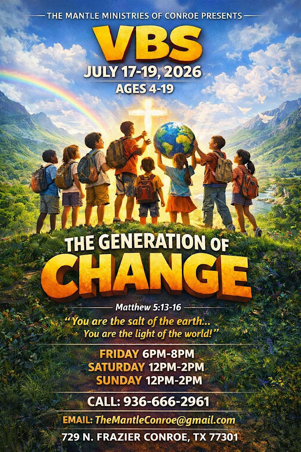 The Generation of Change: Vacation Bible School