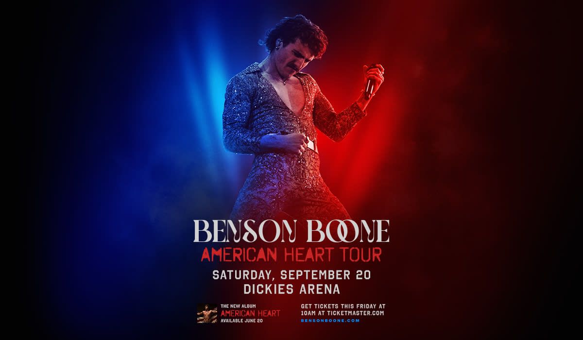 Packages & Hospitality: Benson Boone