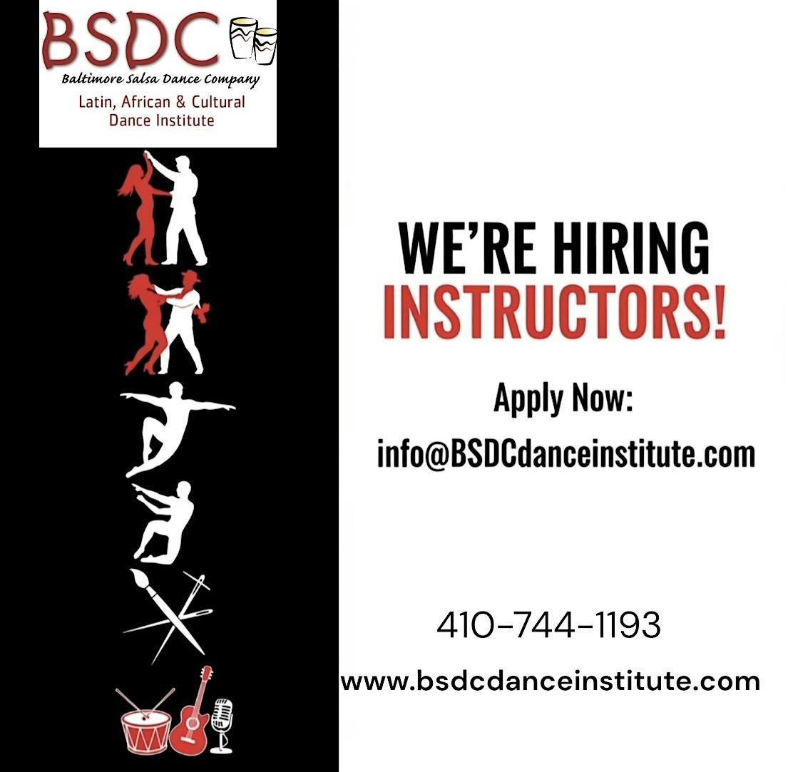 BSDC 2026 Instructor Hiring Event