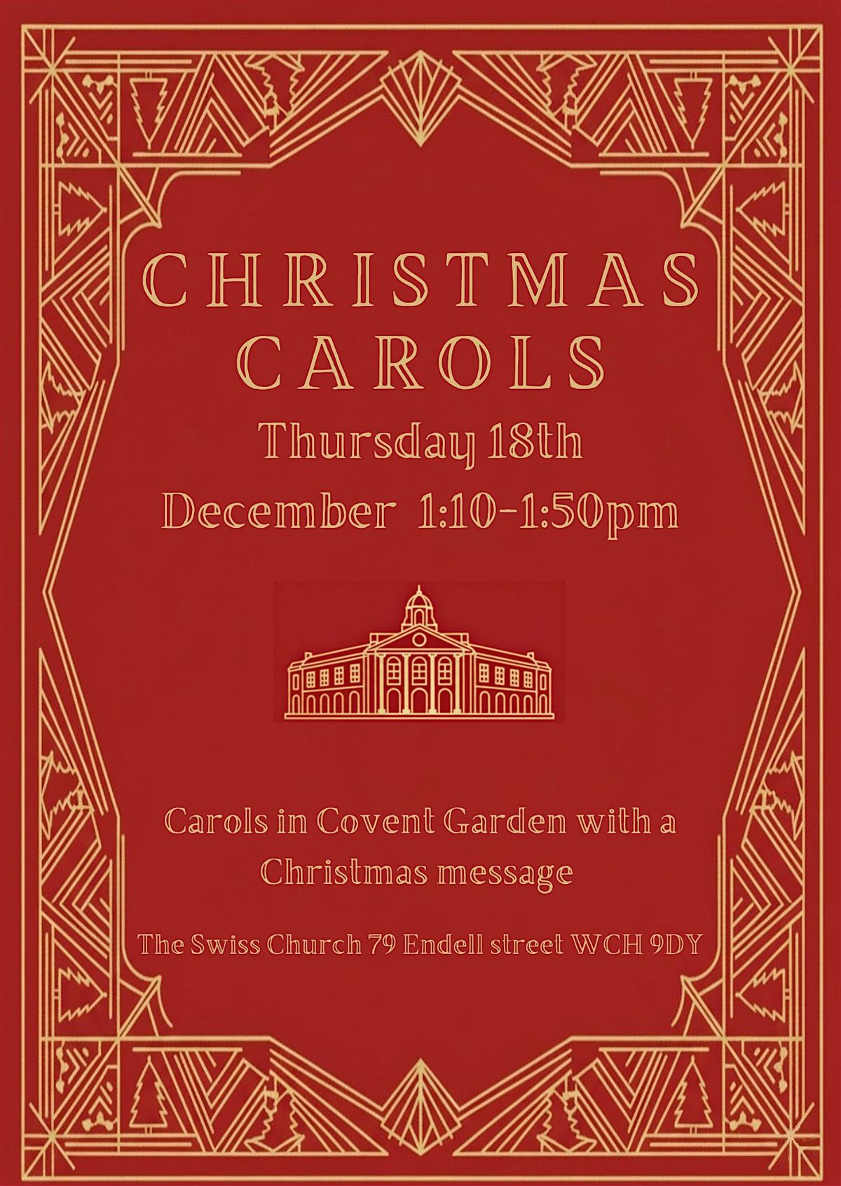 Carols @ Covent Garden Talks