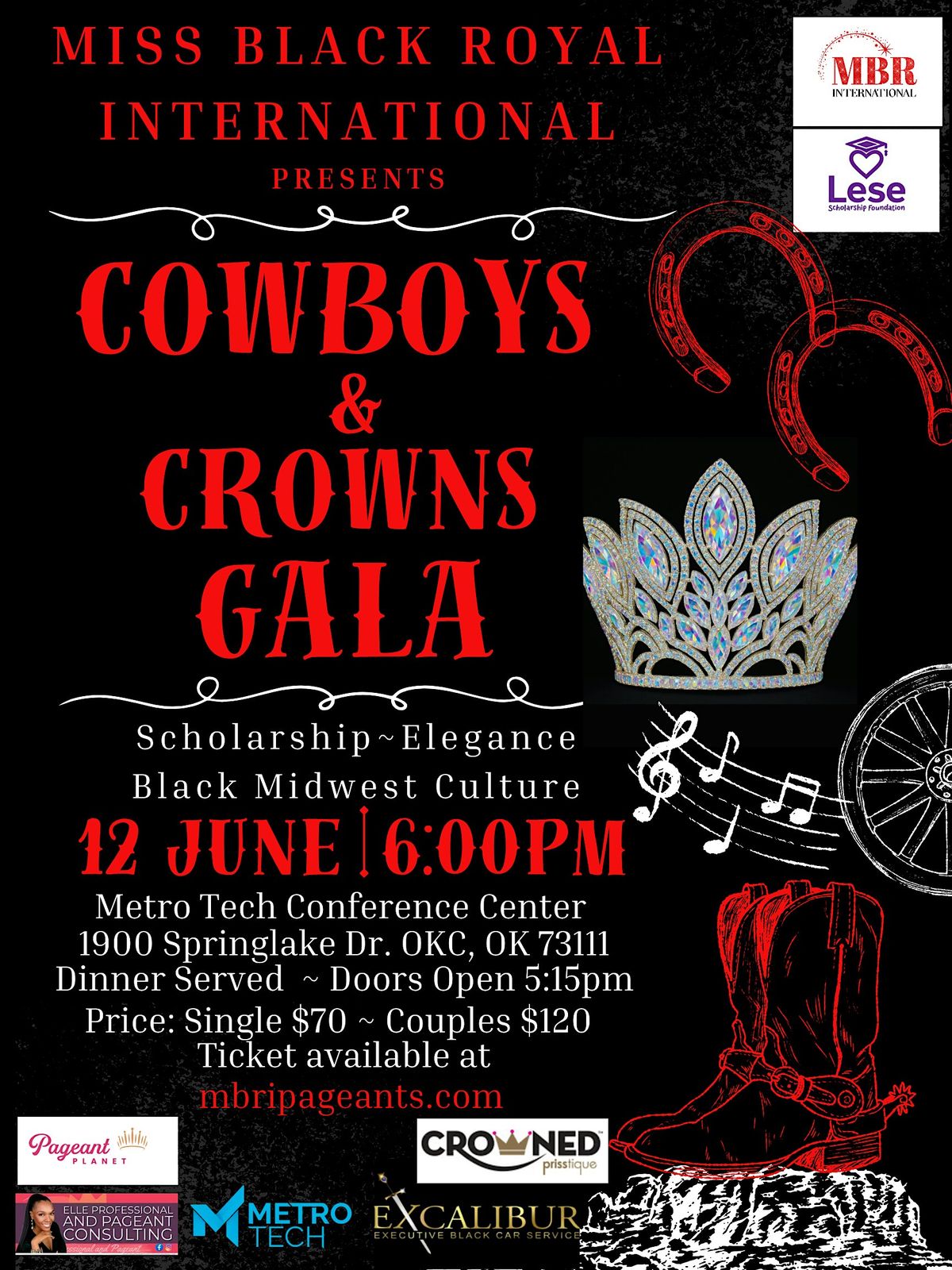 Cowboy and Crowns Gala
