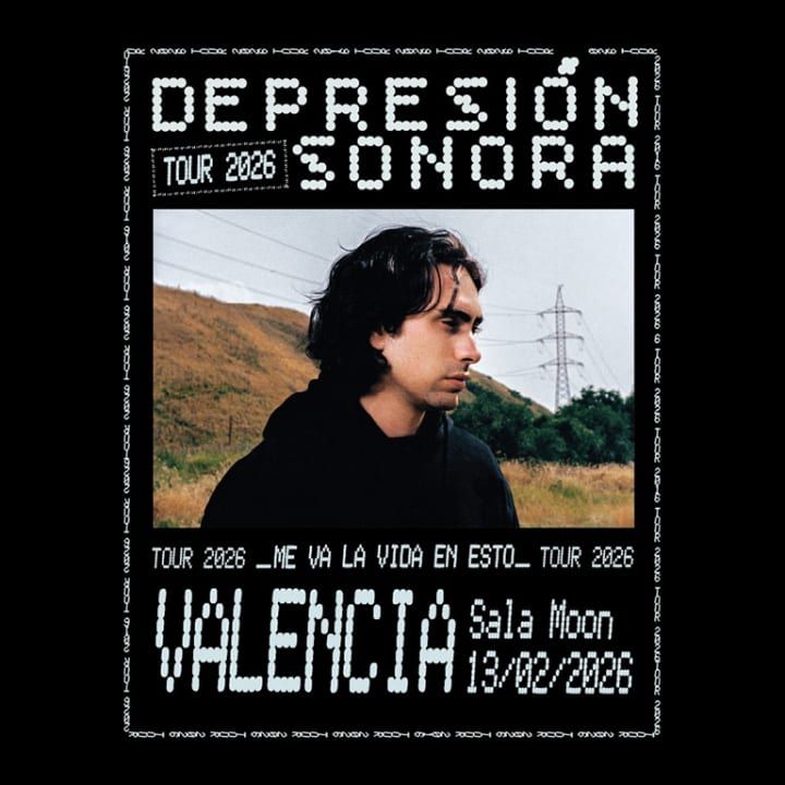 Depresi\u00f3n Sonora en Sala Moon, Valencia 2026 in Valencia