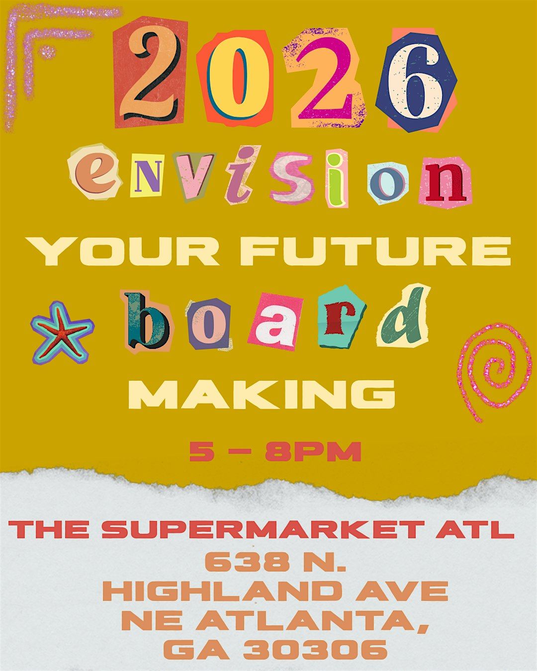ENVISION YOUR FUTURE | Vision board party