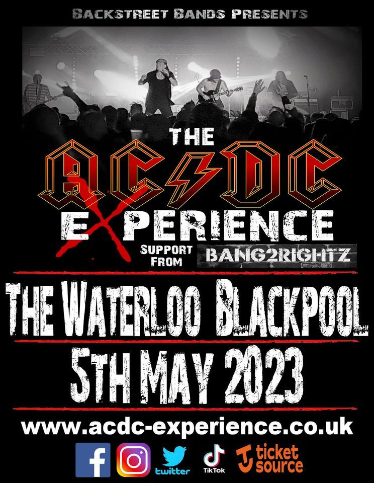 The AC/DC Experience @ The Waterloo , Blackpool | Waterloo Music Bar ...