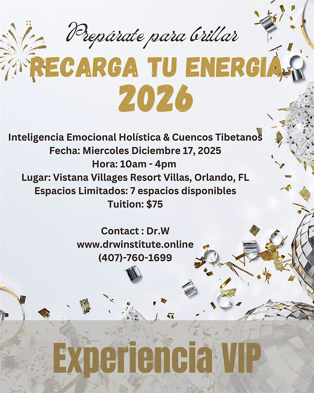 \u2728 \u00a1Recarga tu energ\u00eda y prep\u00e1rate para brillar en el 2026! \u2728