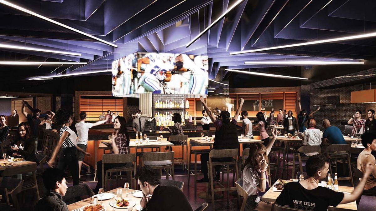 STADIUM CLUB RESTAURANT: Minnesota Vikings at Dallas Cowboys