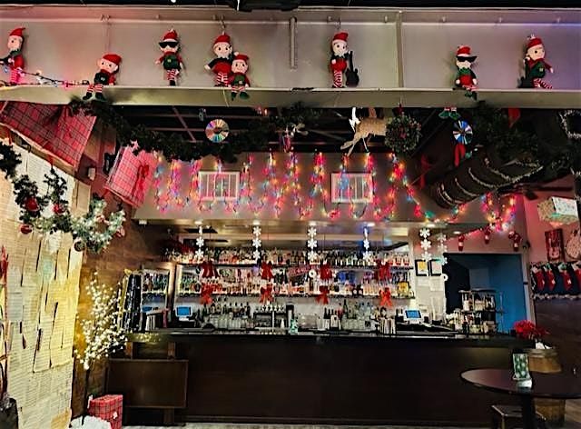 Jingle Jam Holiday Pop Up Bar at nomikai