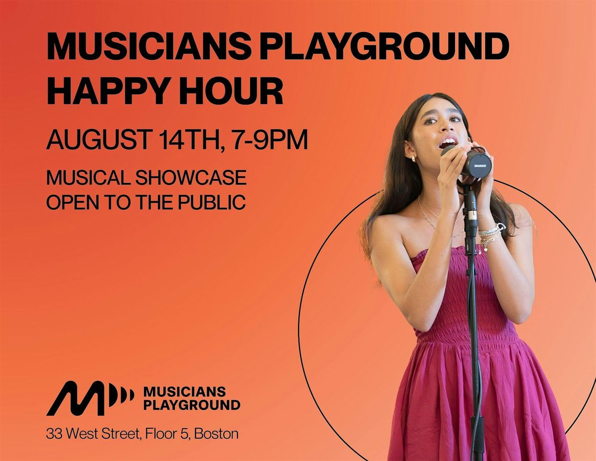 Musicians Playground August Happy Hour Performance