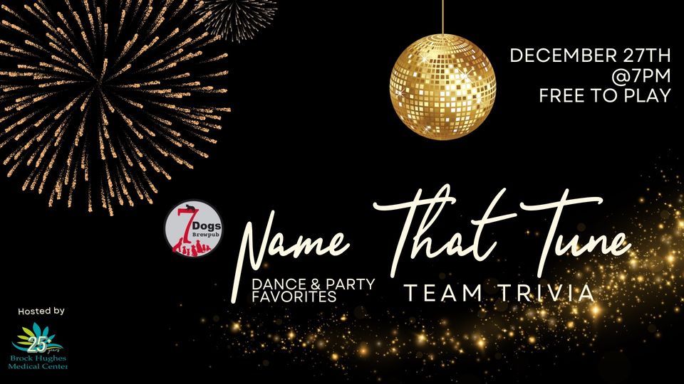 Brock Hughes Team Trivia | Name That Tune: Dance & Party Faves 