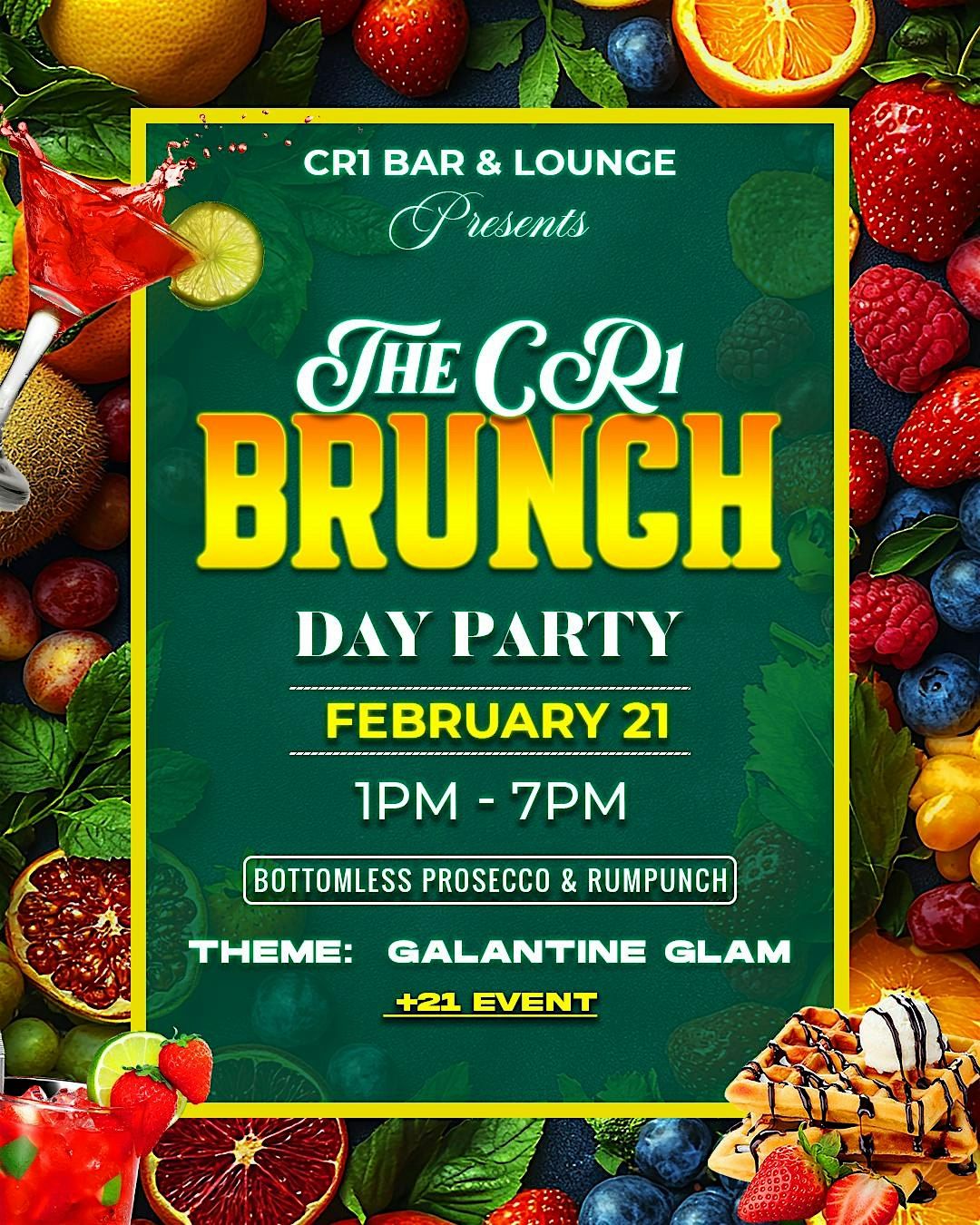 The Official CR1 Brunch Party - Galentines