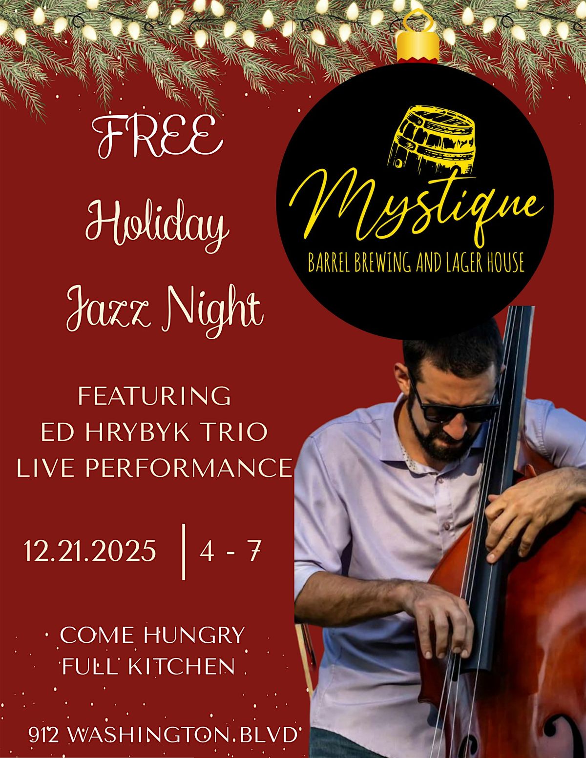 Free Holiday Jazz Night