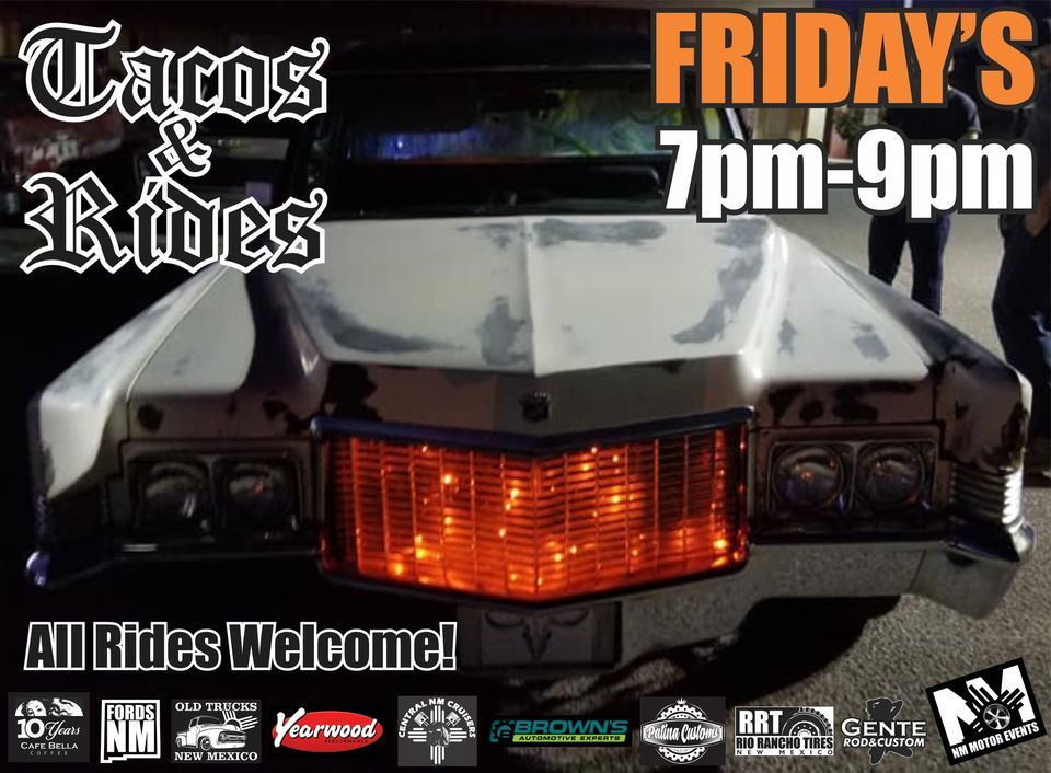 Tacos & Rides @ Cafe Bella Coffee