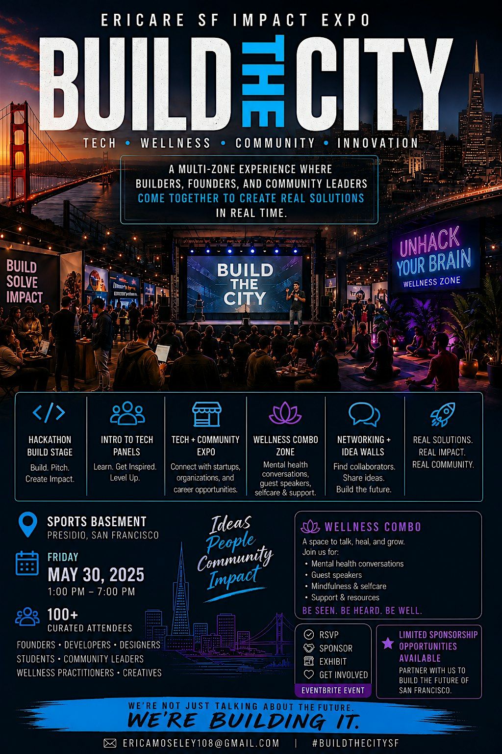 Build the City: Tech, Wellness, Community, & Innovation