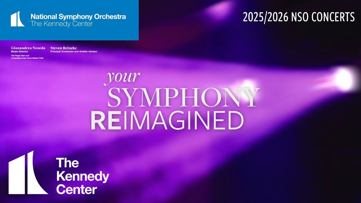 National Symphony Orchestra - The Legacy of John Williams and Steven Spielberg at Kennedy Center Concert Hall