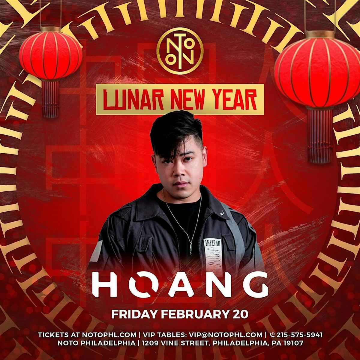 HOANG: Lunar New Year Celebration @ Noto Philly February 20