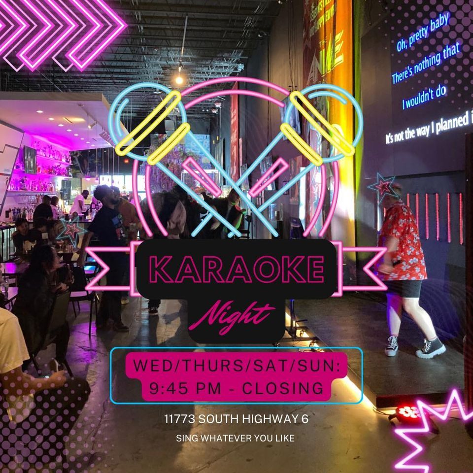 The Karaoke Night The Anime Bar, Sugar Land, TX October 28 to