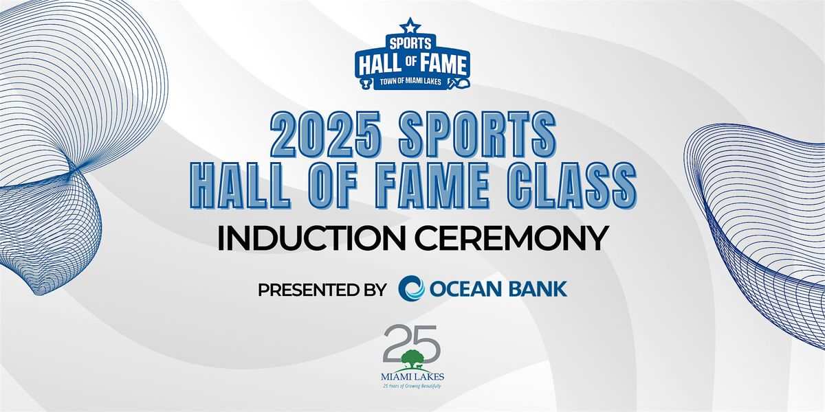 2025 Sports Hall of Fame Induction Ceremony