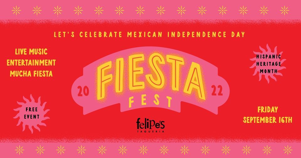 Fiesta Fest Felipe's Taqueria Mid City (4111 N. Carrollton Avenue