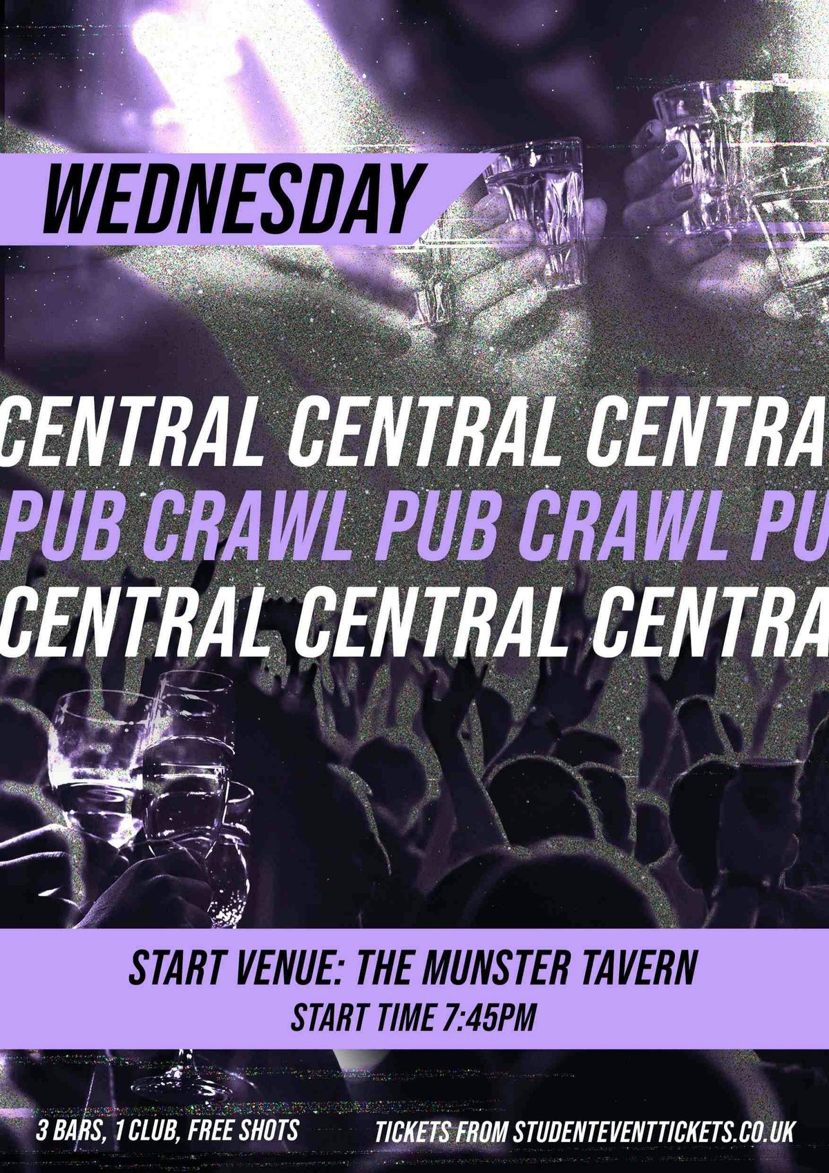 CENTRAL LONDON PUB CRAWL - WEDNESDAY 17TH SEPTEMBER
