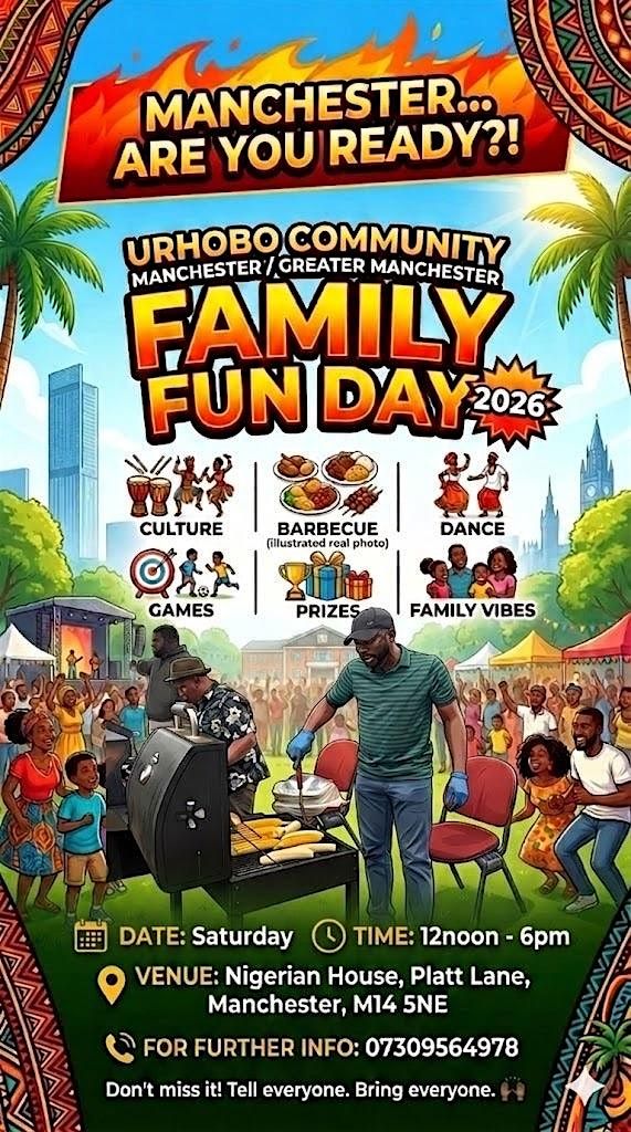 Urhobo Community Manchester\/ Greater Manchester Family Fun Day