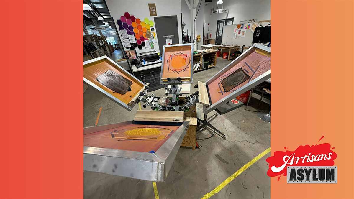 Four Color Screen Printing
