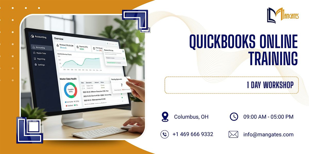 QuickBooks Online Training: 1 Day Workshop in Columbus, OH