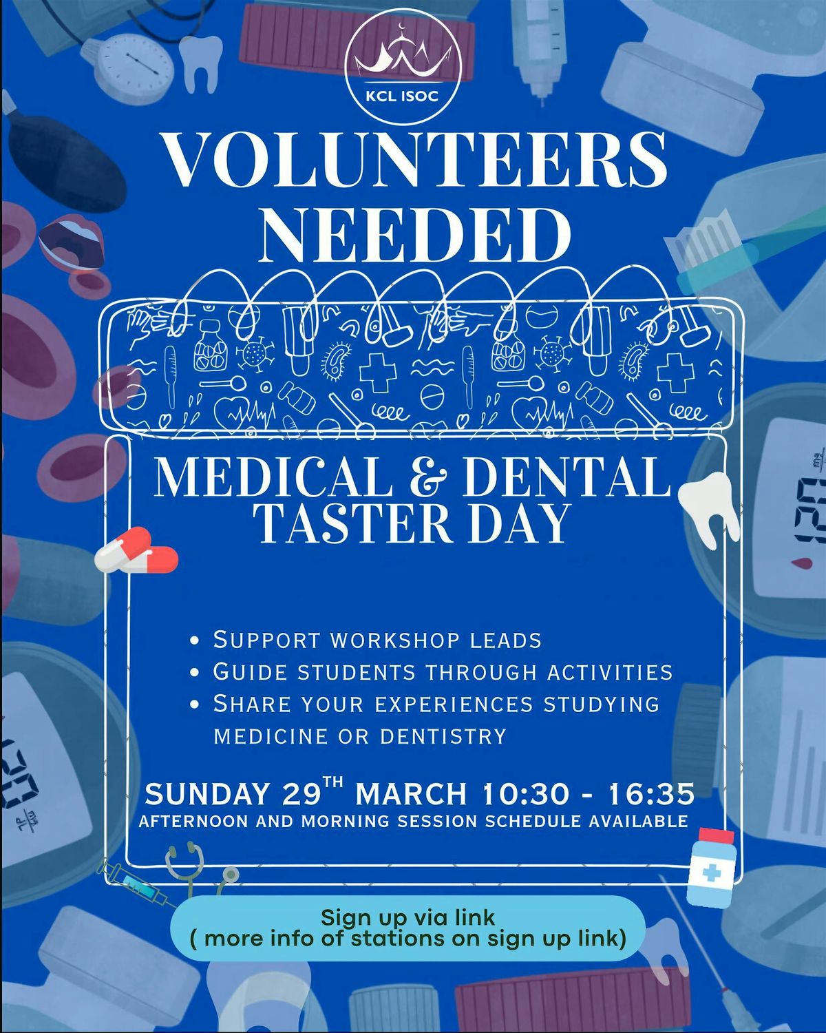 KCL ISOCs ARK Year 12 Medical + Dental Taster Day 2026 at King's ...