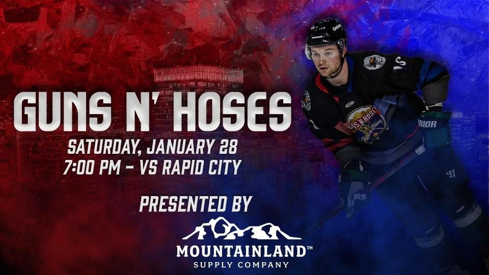 2023 Guns ‘N Hoses Annual Charity Hockey Game Maverick Center Arena