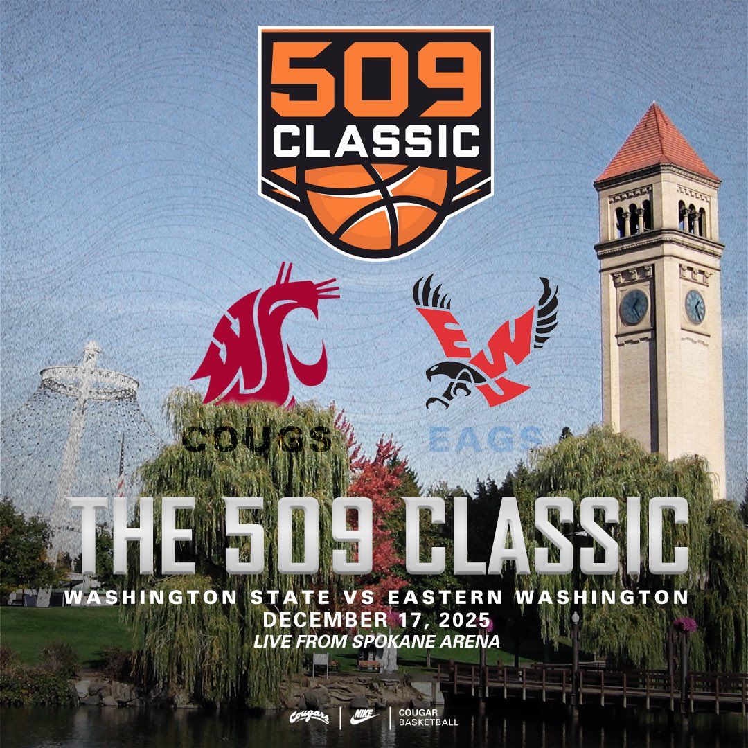 509 Classic: Washington State Cougars vs Eastern Washington Eagles Mens Basketball at Spokane Arena