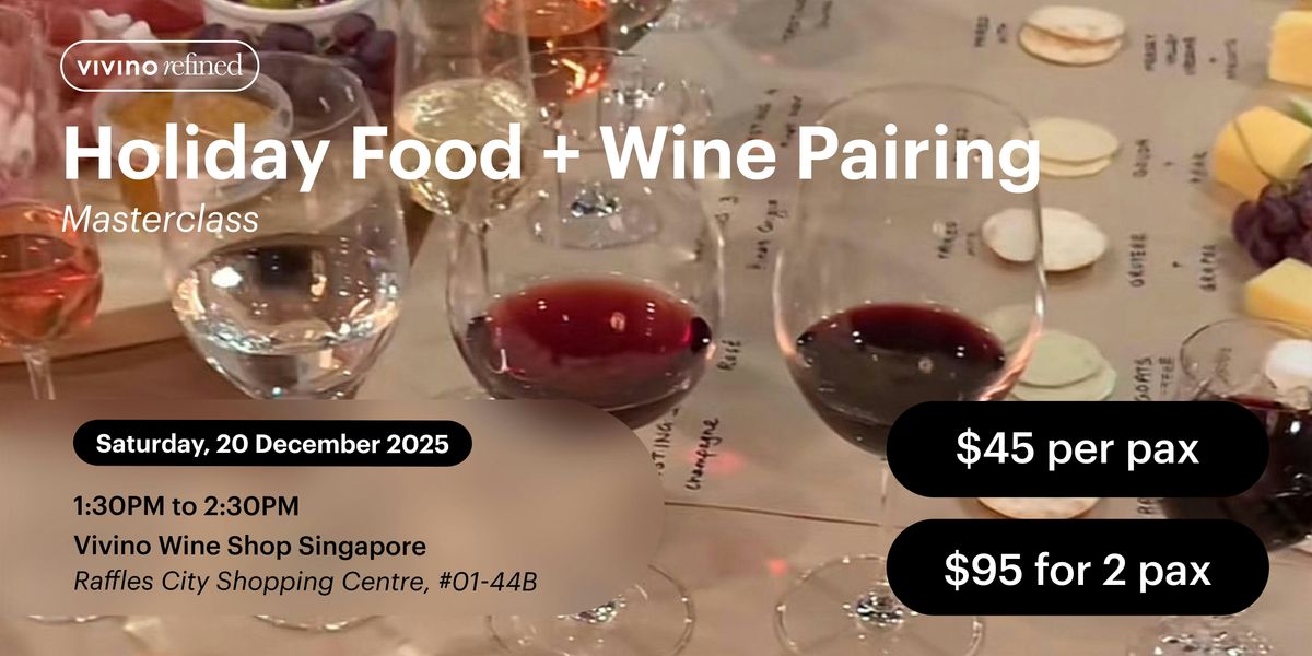 Vivino's Holiday Food & Wine Pairing