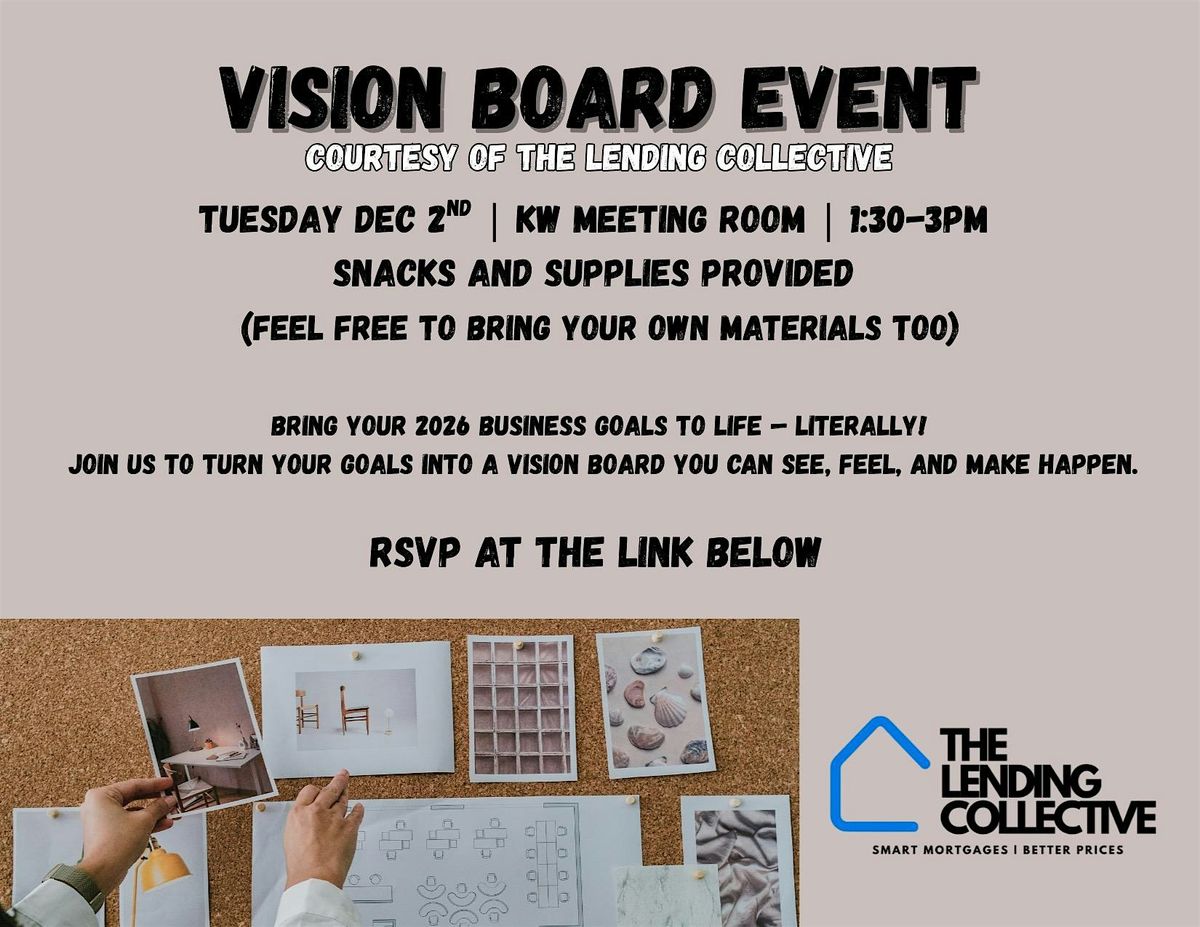 Vision Board Creation Event