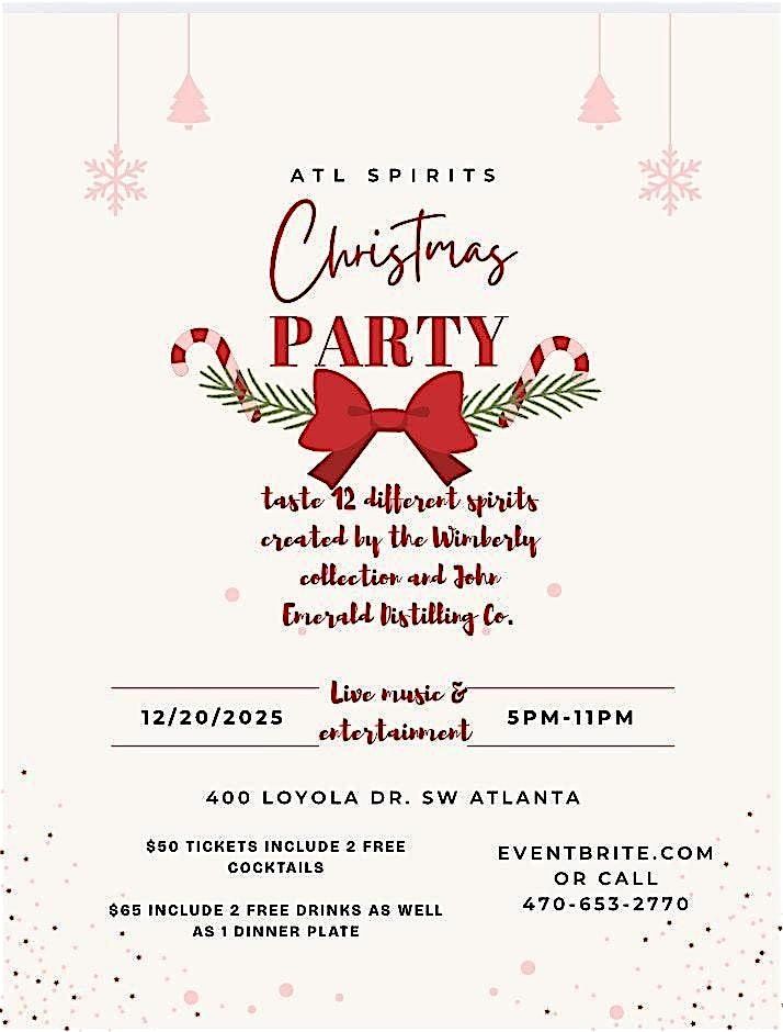 ATL Spirits Christmas Party