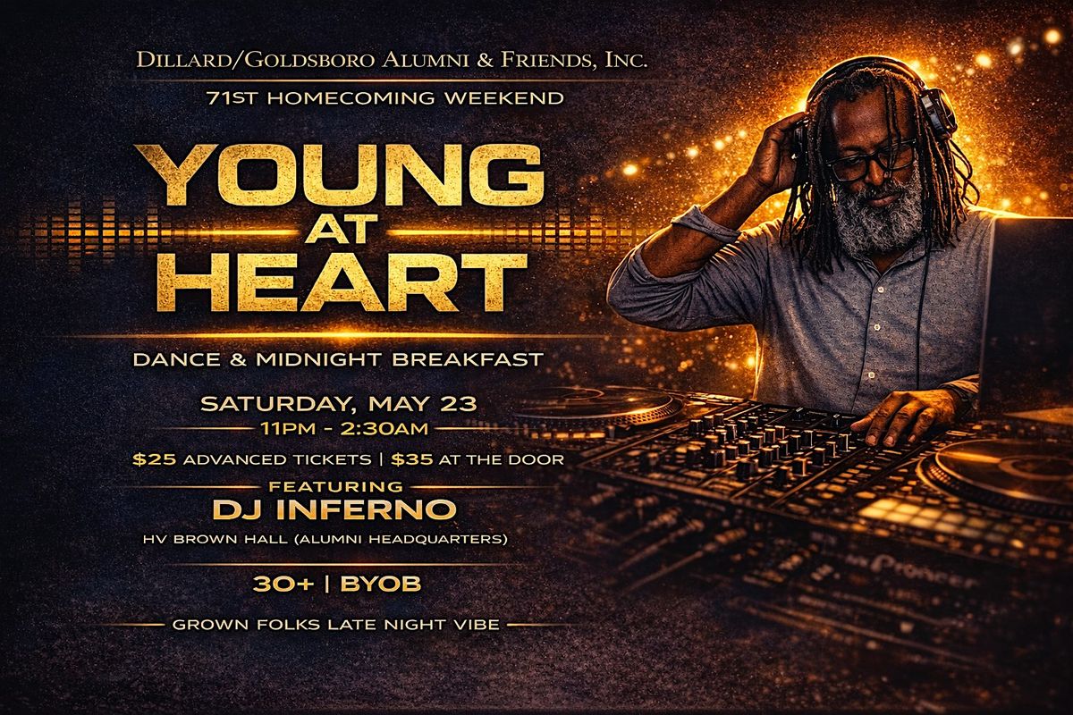 Young at Heart Dance Party & Midnight Breakfast | 30+ Grown Folks Vibe