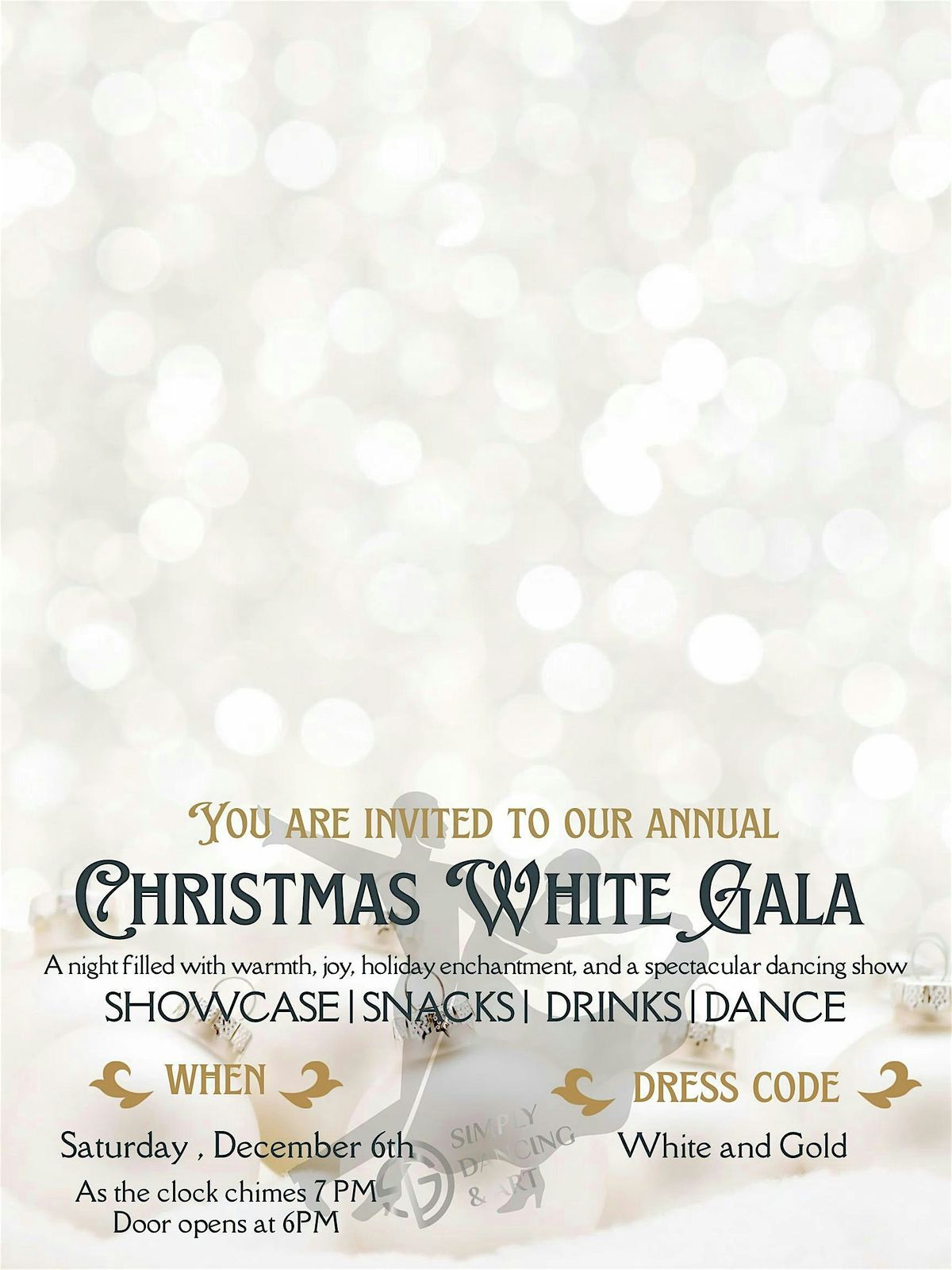 CHRISTMAS WHITE GALA
