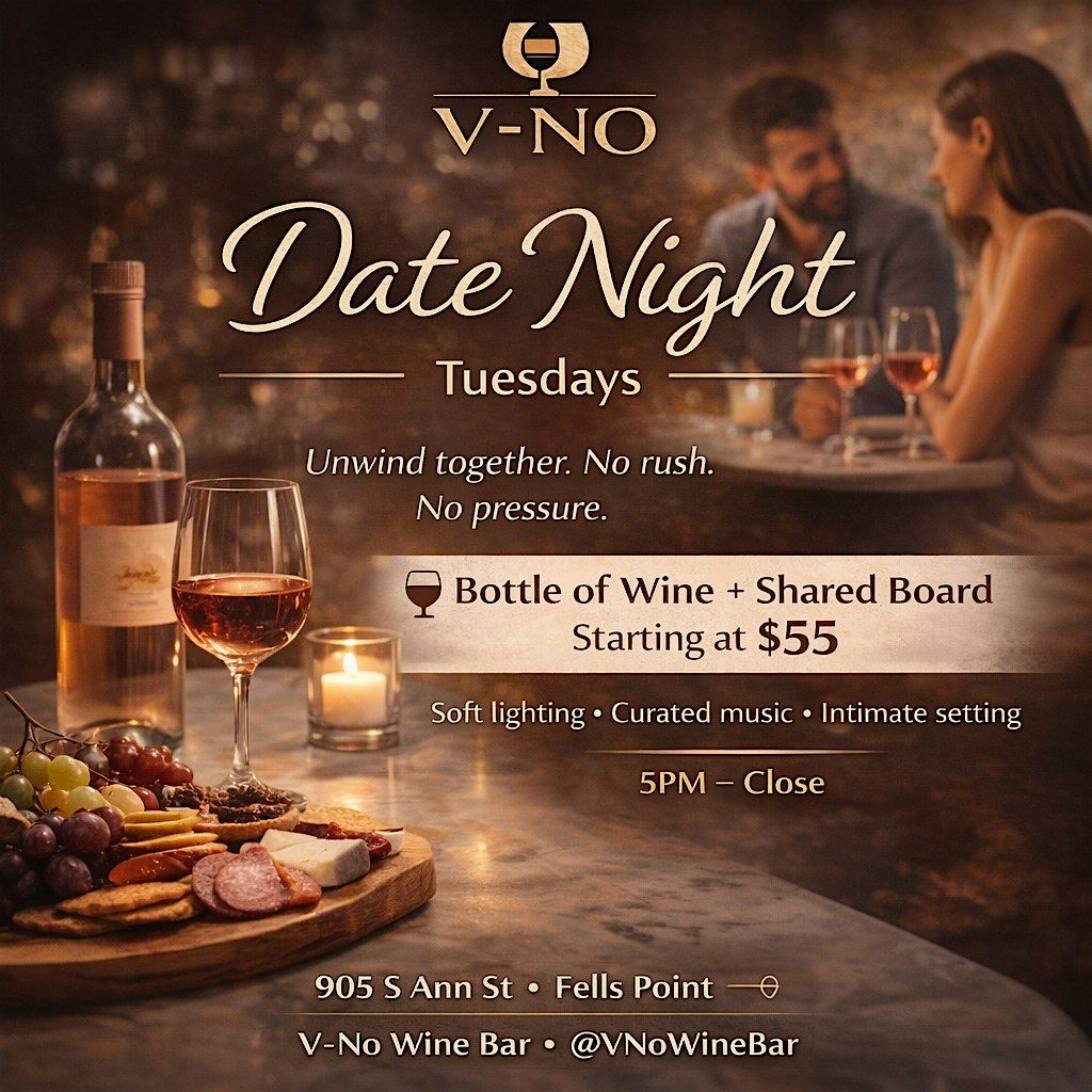 Date Night @ V-NO Wine and Cocktail Bar