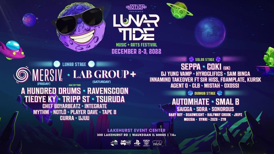 Lunar Tide Music & Arts Festival 2022 (2Day Event) Lakehurst Events