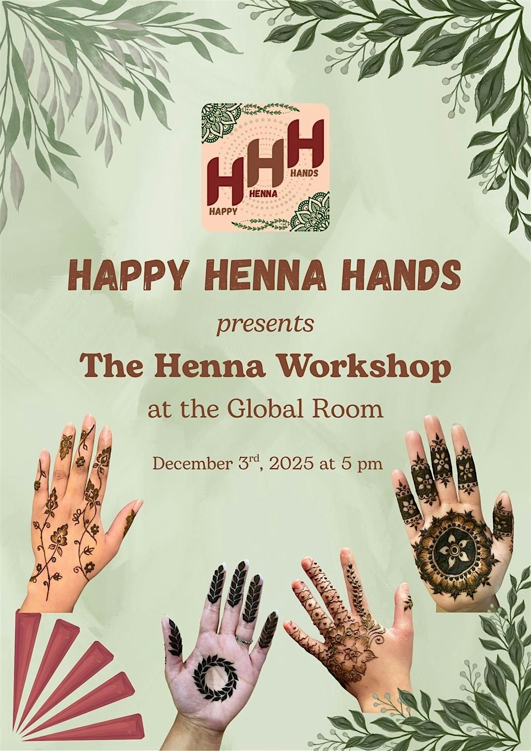 ResLife presents: Henna Workshop