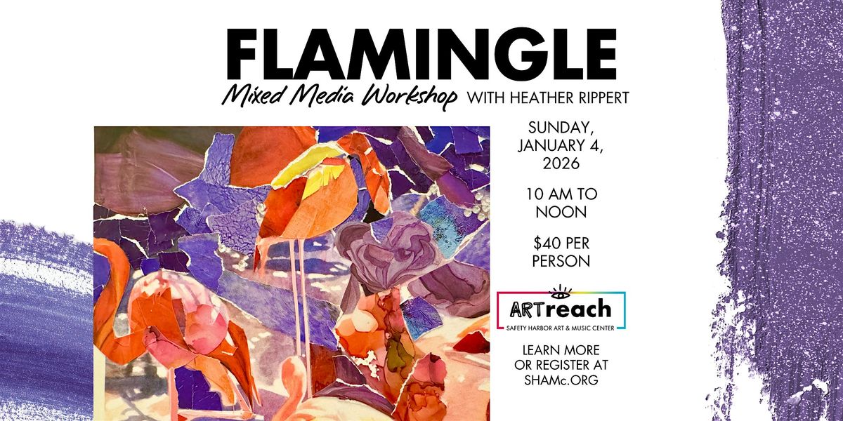 Flamingle Mixed Media Art Workshop