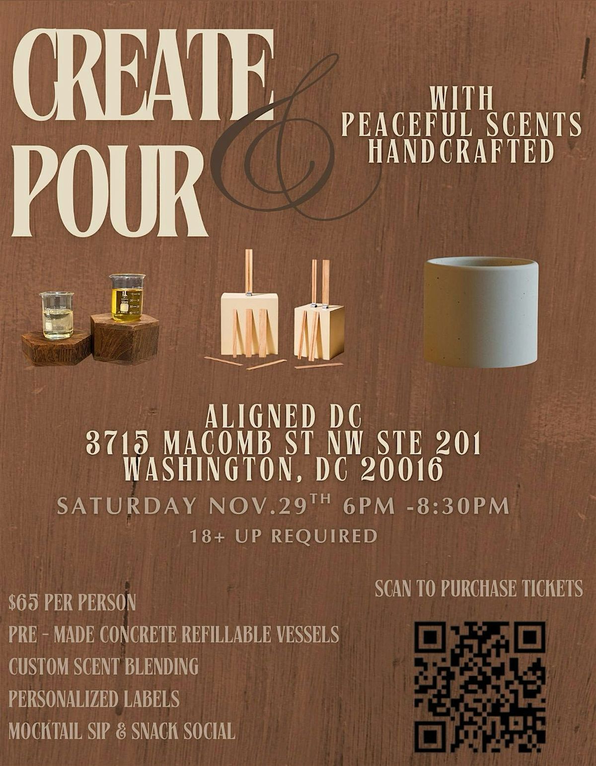 Create & Pour - Candle Making Class
