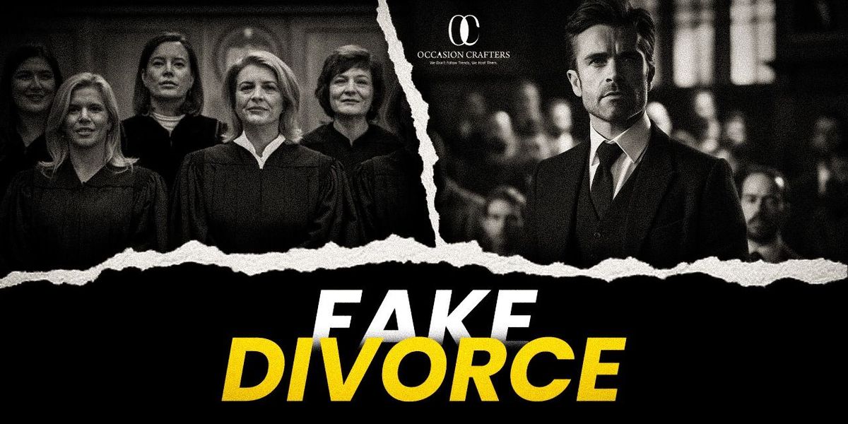 FAKE DIVORCE PARTY