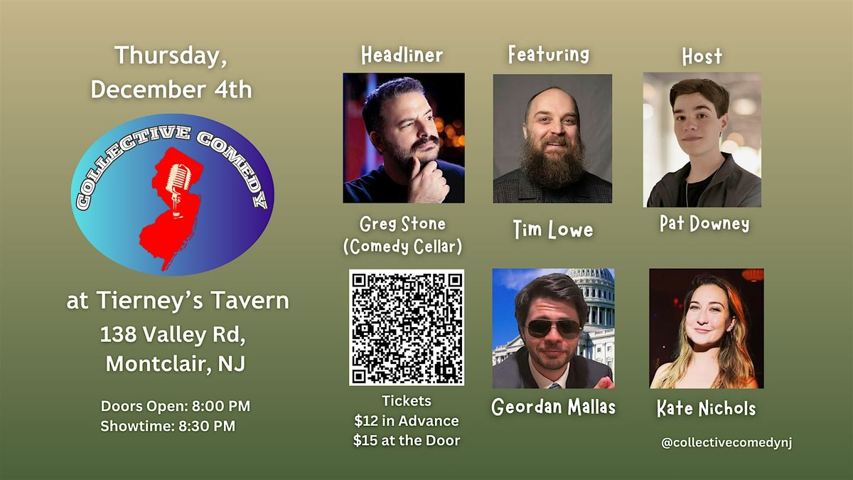 Collective Comedy at Tierney's Tavern