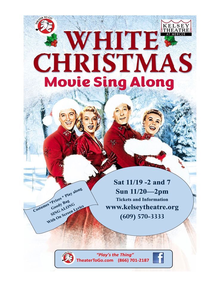 White Christmas Movie Sing Along and Play Along Staring Bing Crosby