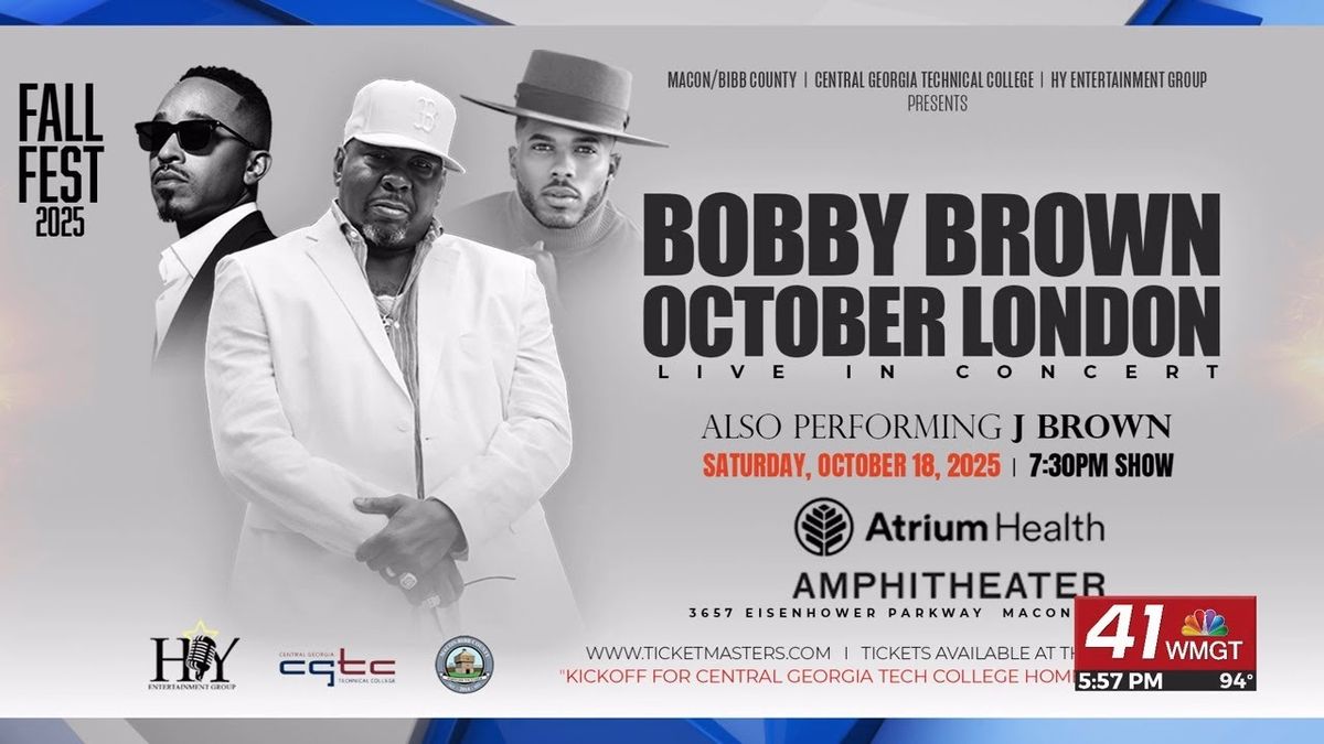 Fall Fest: Bobby Brown October London & J. Brown
