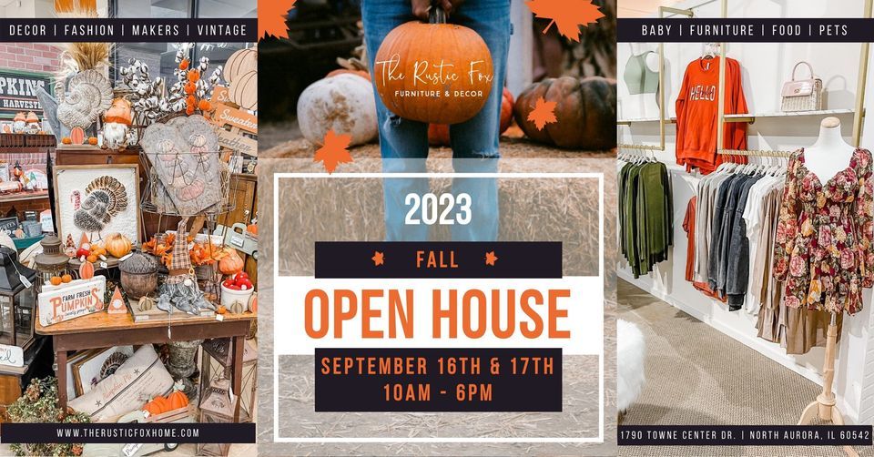 The Rustic Fox Fall Open House 
