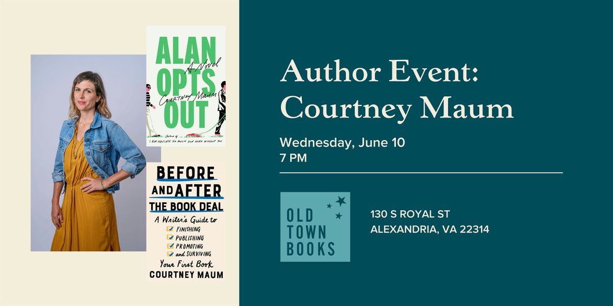 Author Event: Courtney Maum
